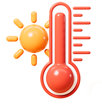 soleil et thermomètre